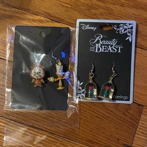 Beauty & the Beast Earrings 🥀